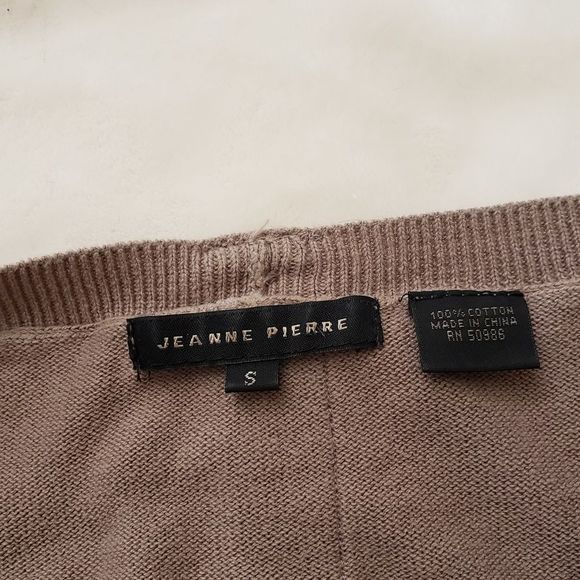 Cream Tunic Top Size S - Picture 2 of 4